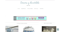 Desktop Screenshot of decoraydiviertete.net